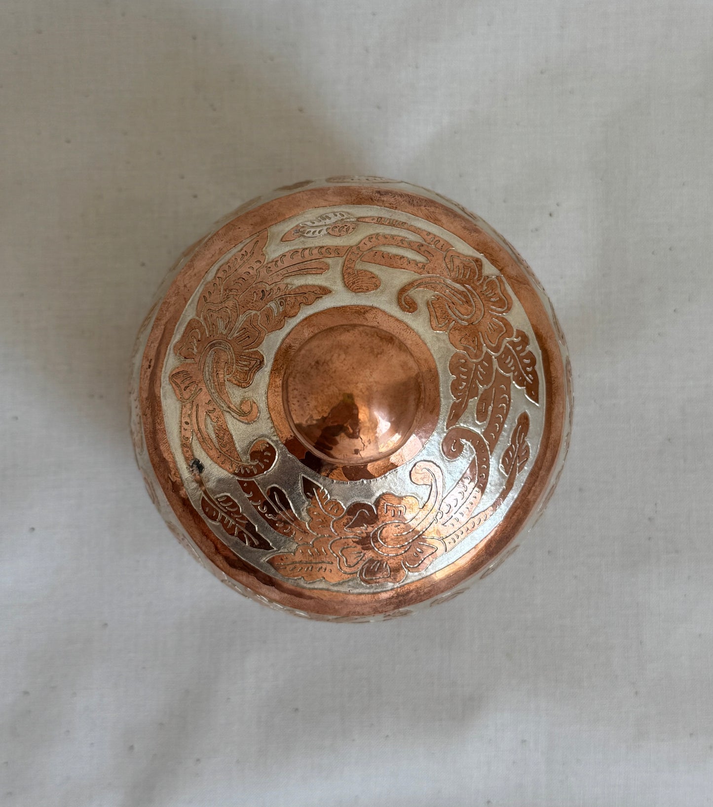 Copper jewelry box