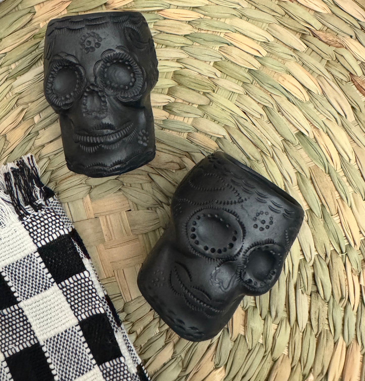 Shot skull Barro negro