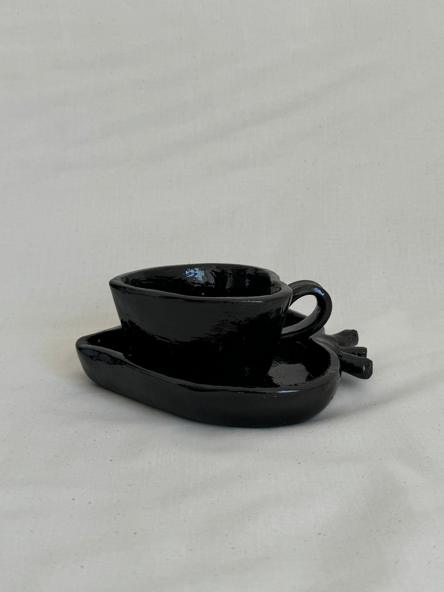 Heart shape Cup & plate