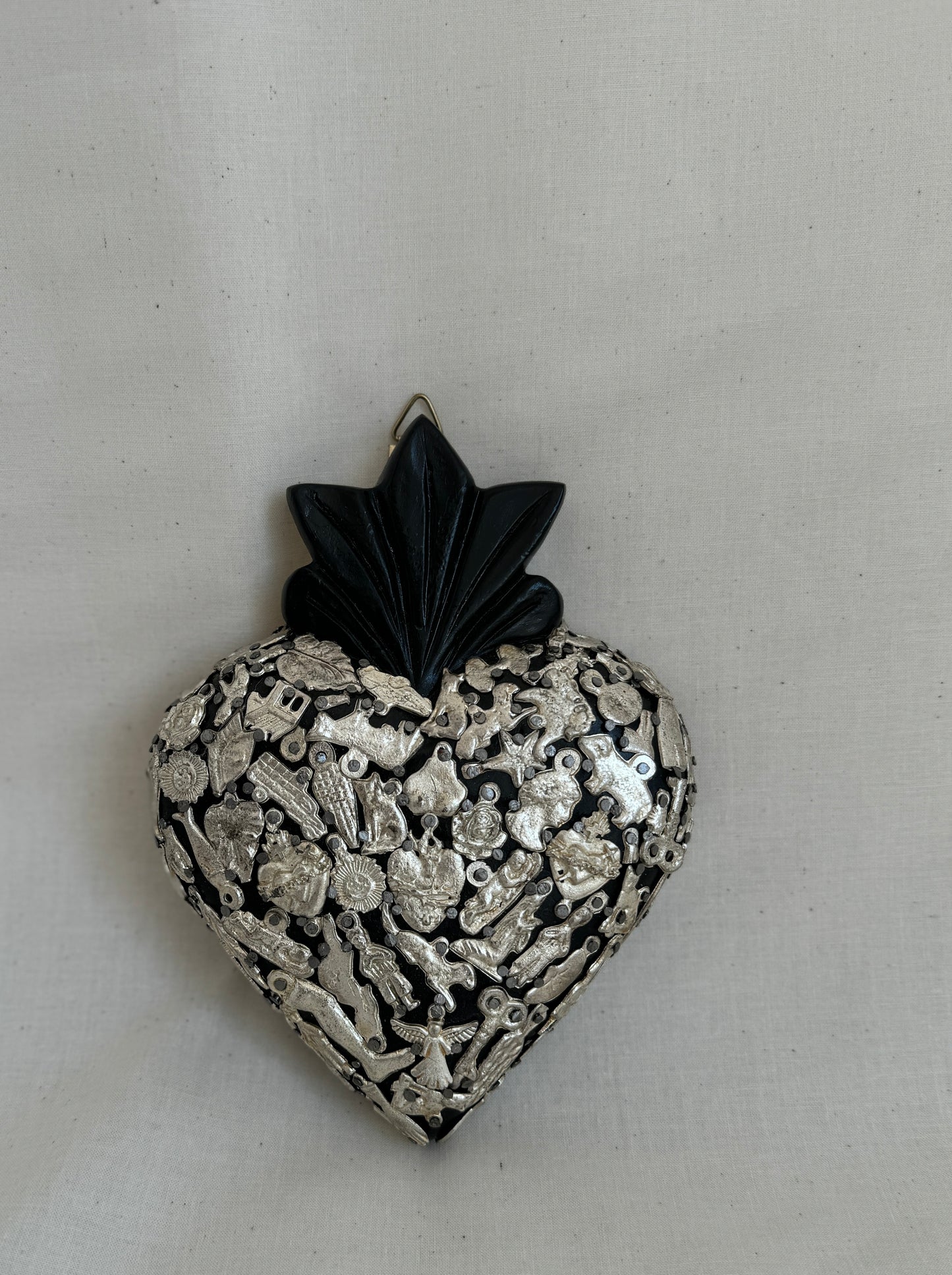 Wood heart Little Miracles “Milagritos”