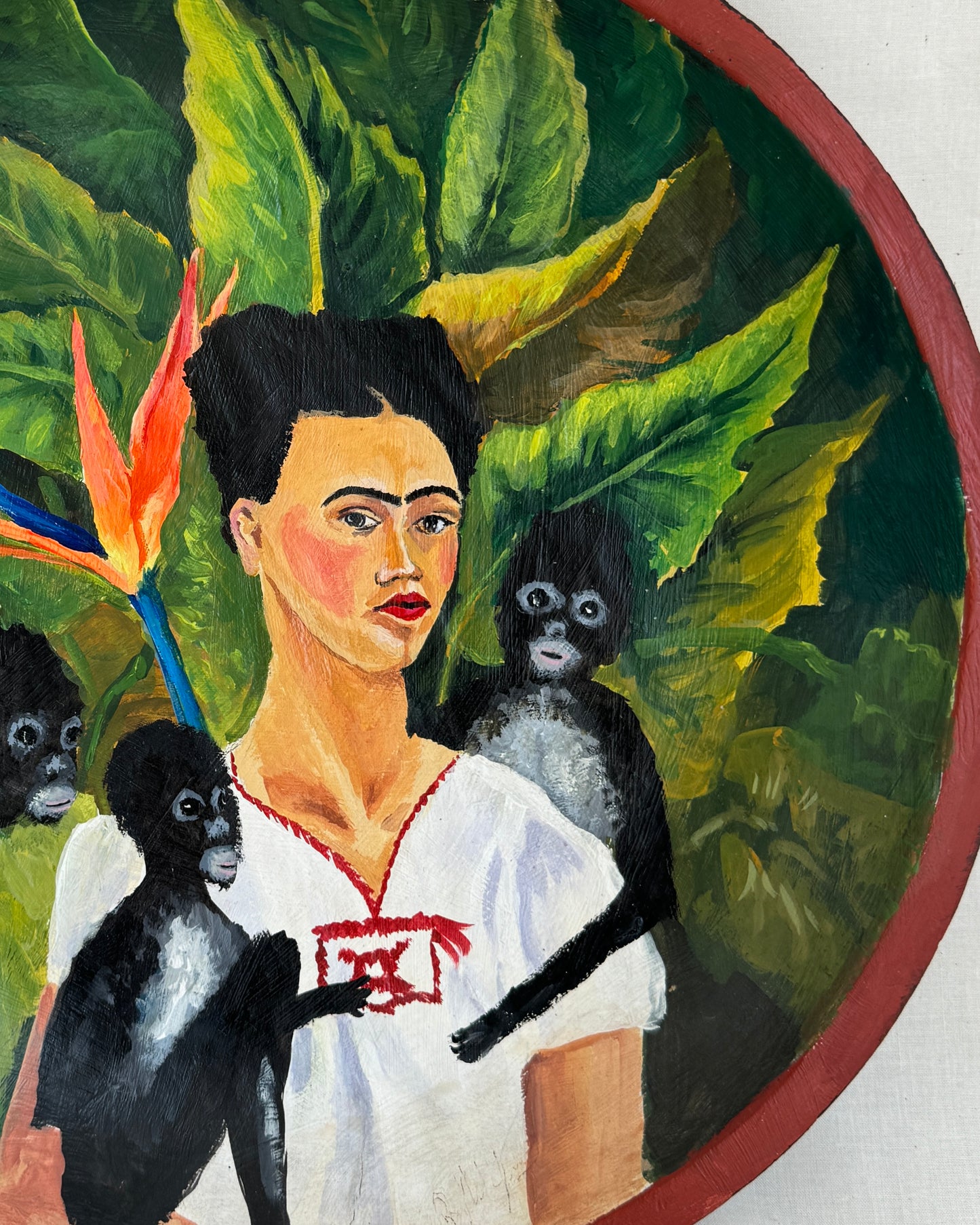 Frida Kahlo “Self portrait With monkeys”