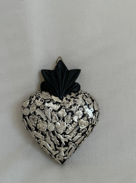 Wood heart Little Miracles “Milagritos”