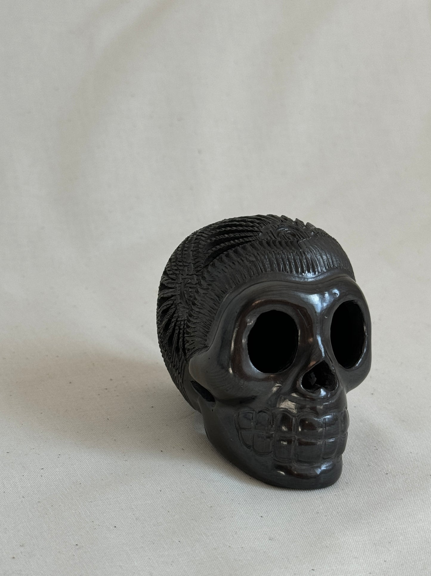 Mini Skull Barro Negro